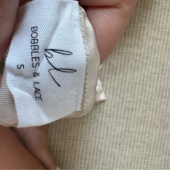 Bobbles and Lace Silk Tank Top - Picture 2 of 3